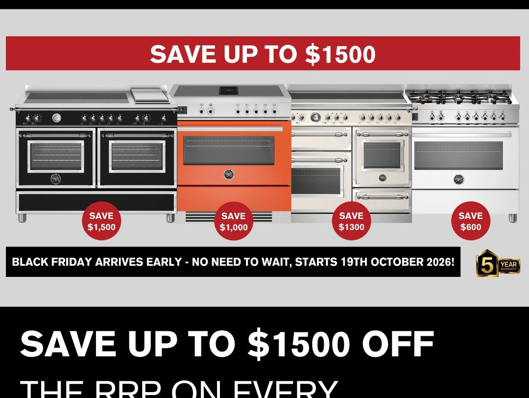 Save Up to $1,500 on Bertazzoni Cookers this Black Friday