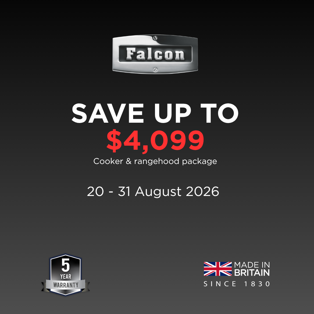 Receive a Bonus Falcon Rangehood Worth Up to $4,099
