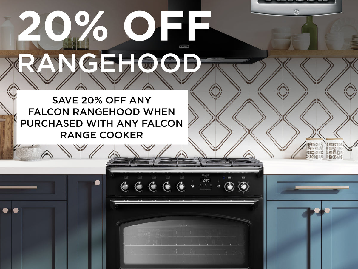 Save 20% on Any Falcon Rangehood with Any Falcon Range Cooker