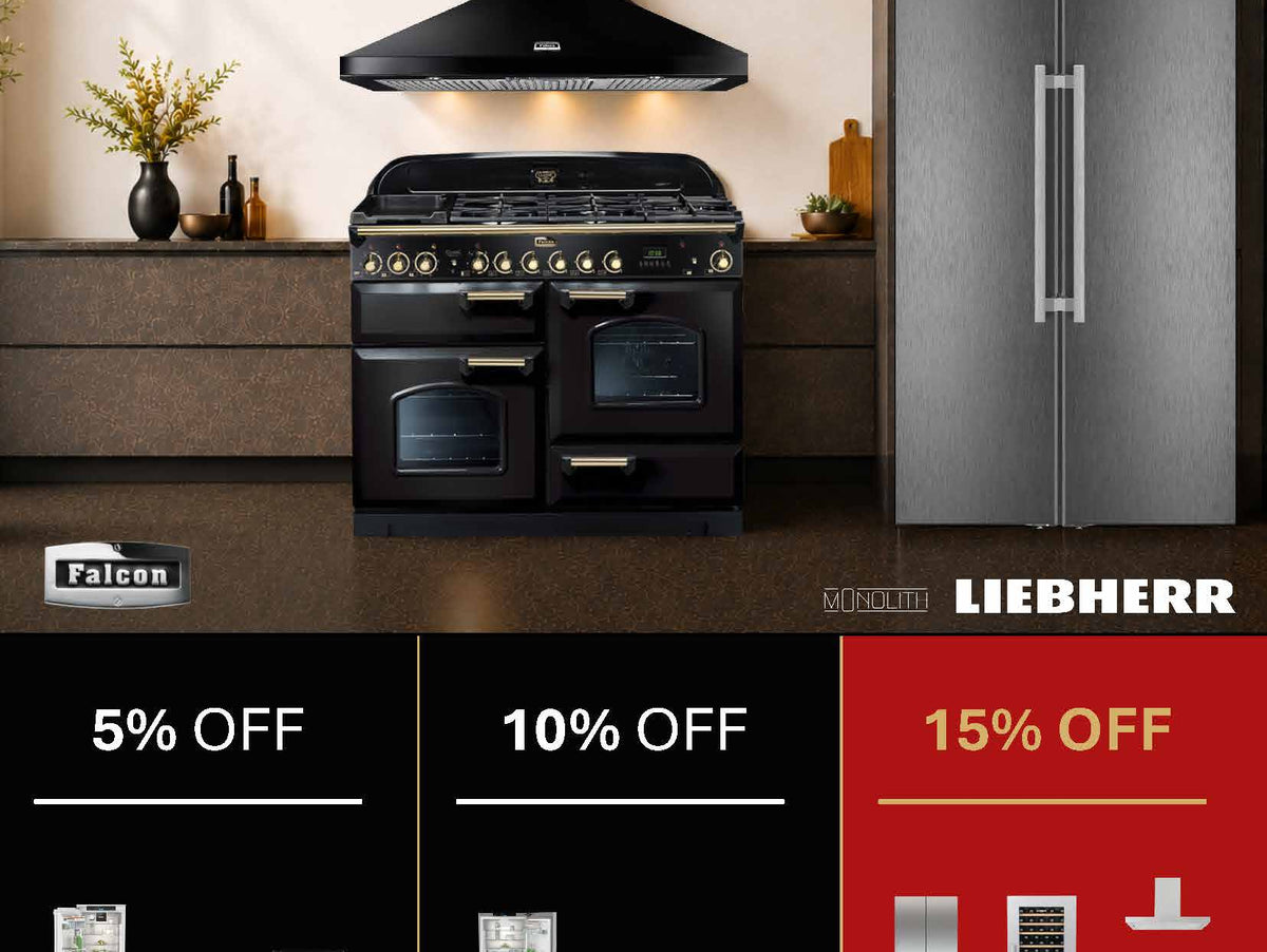 Save Up to 15% on Falcon, Liebherr and Monolith Kitchen Packages