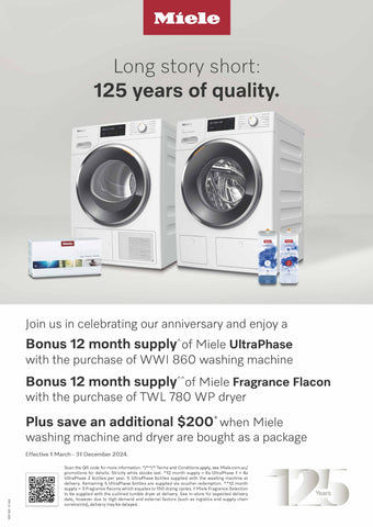 Miele Besser Laundry March Promotion