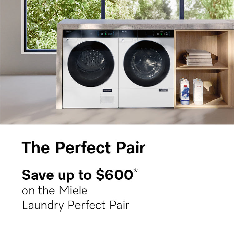 Miele Perfect Pair Promotion: Save Up to $600 on Selected Laundry Packages