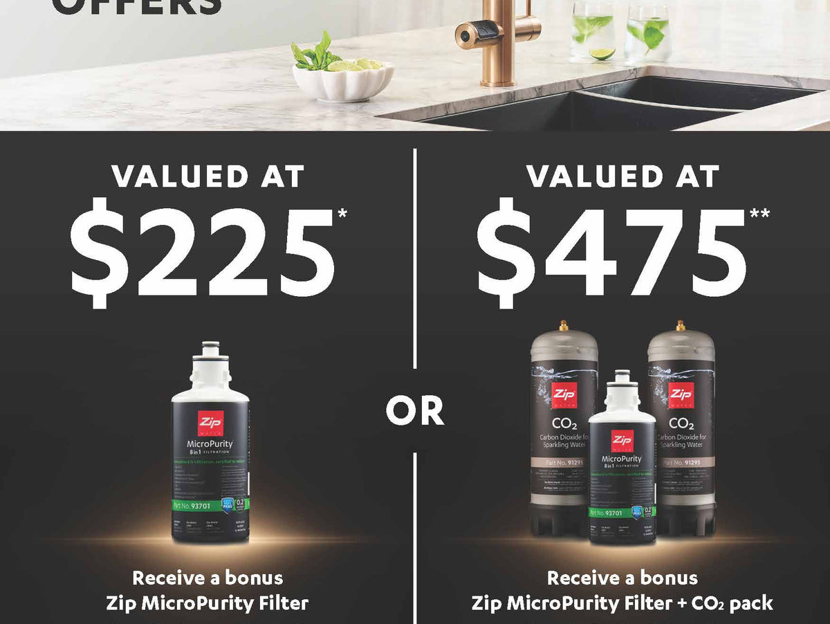 Get a Bonus Zip MicroPurity Filter and CO₂ Pack Worth Up to $475