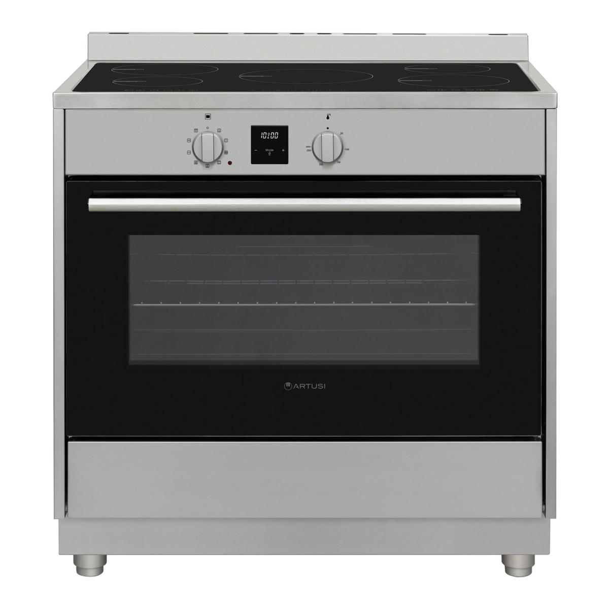 Artusi AFI902X 90cm Freestanding Induction Cooker in Stainless Steel