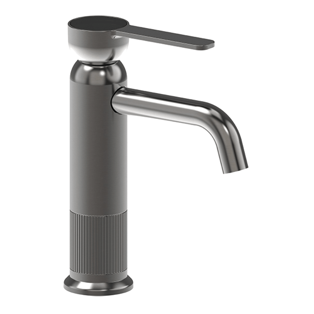 Armando Vicario 500680 Lead Free Lumiere Basin Mixer in Black Brushed Nickel