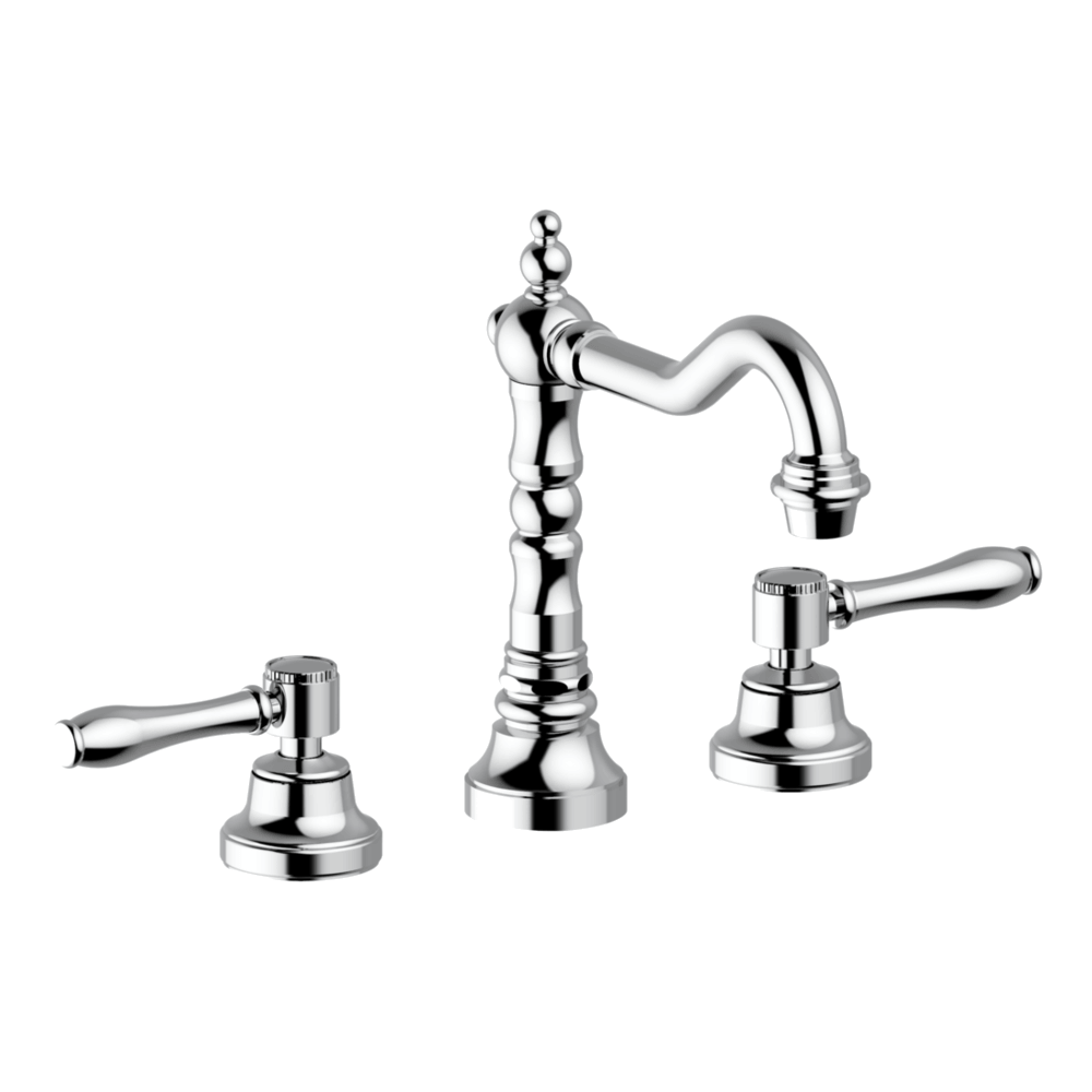 Armando Vicario 500753 Lead Free Provincial 3 Piece Basin Set with Lever Handles