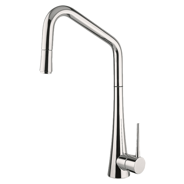 Armando Vicario TINK-D Chrome Lead Free Kitchen Mixer with Pull-Out