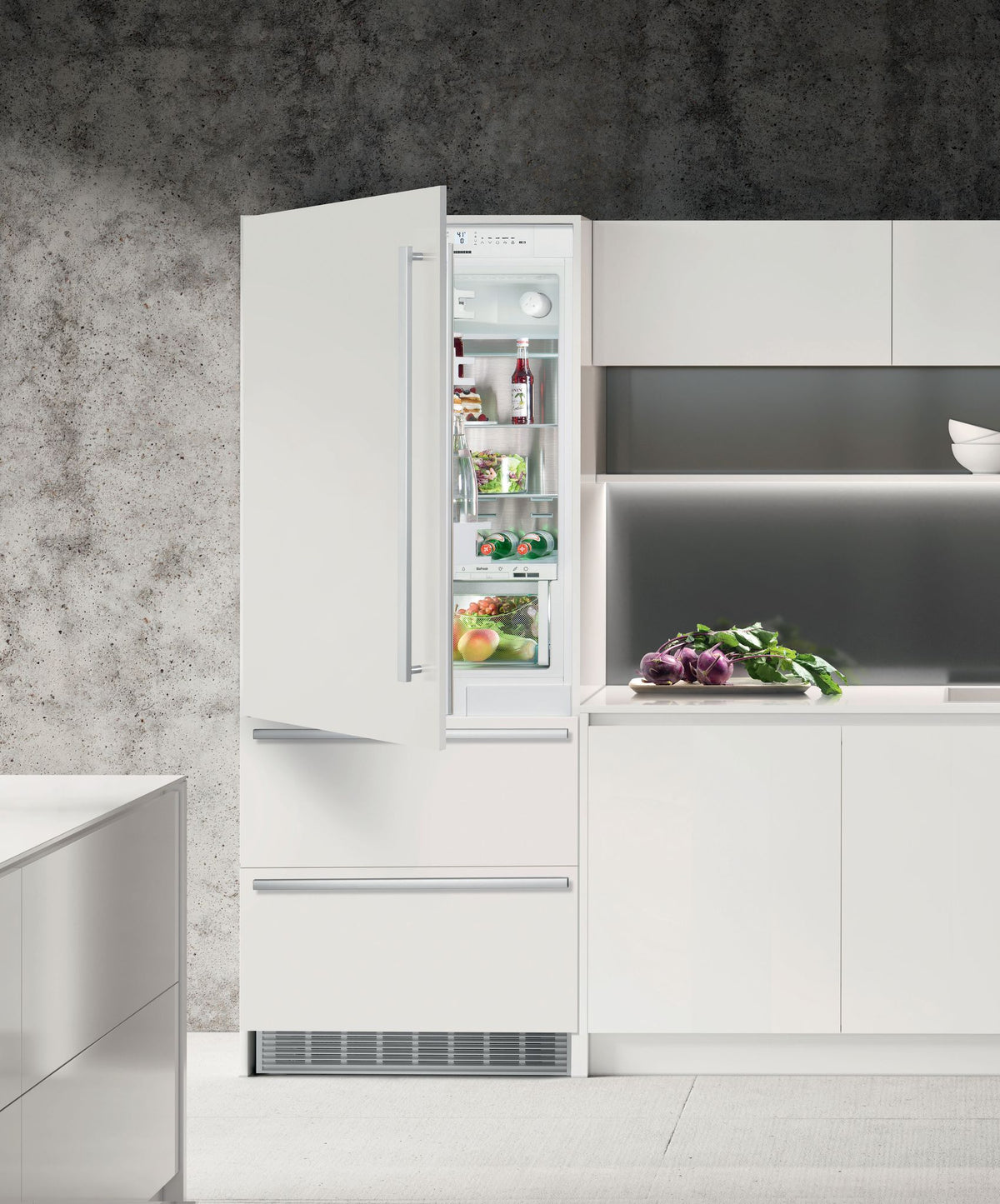 Liebherr ECBN 5066 integrated kitchen cabinetry detail