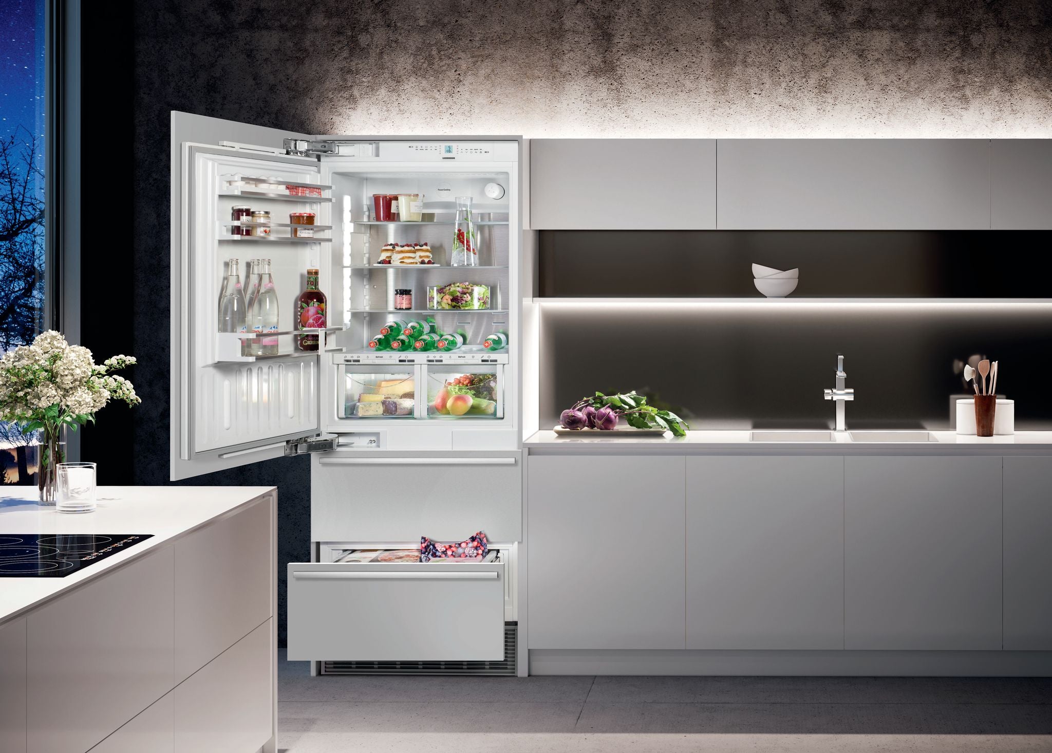 Liebherr ECBN 5066 premium refrigerator interior detail