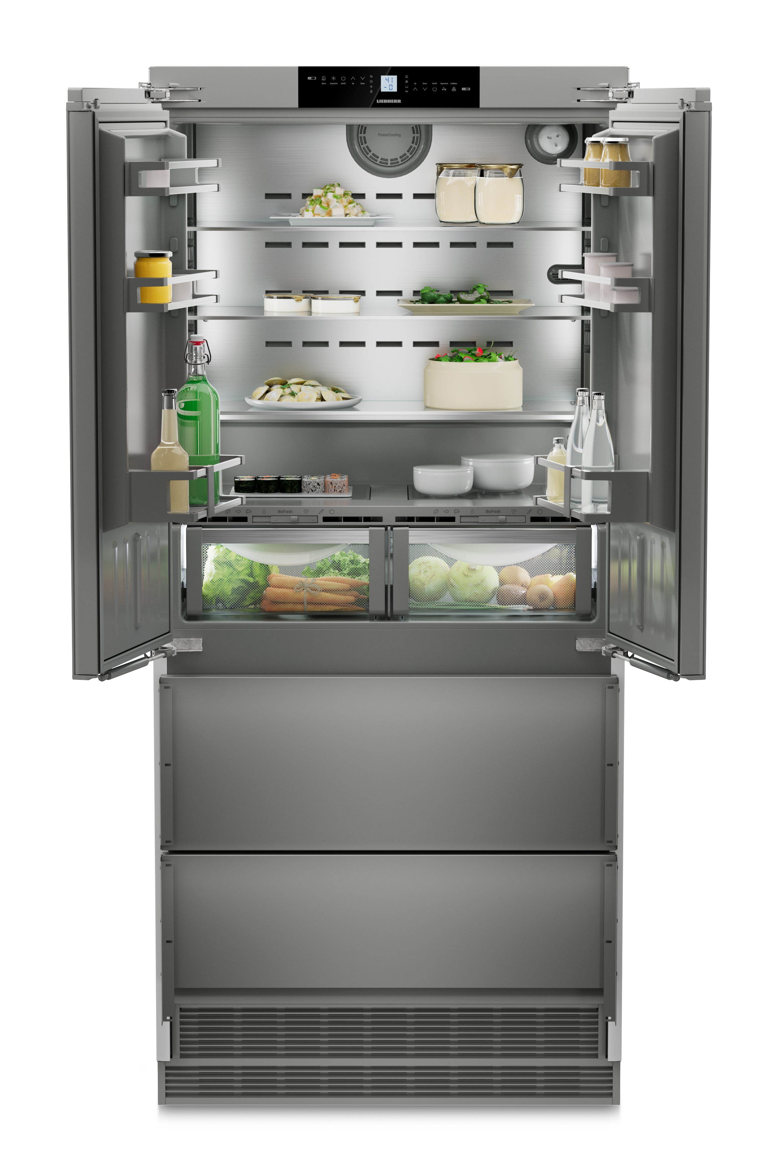 Liebherr ECBN 8872 integrated French door fridge-freezer product image