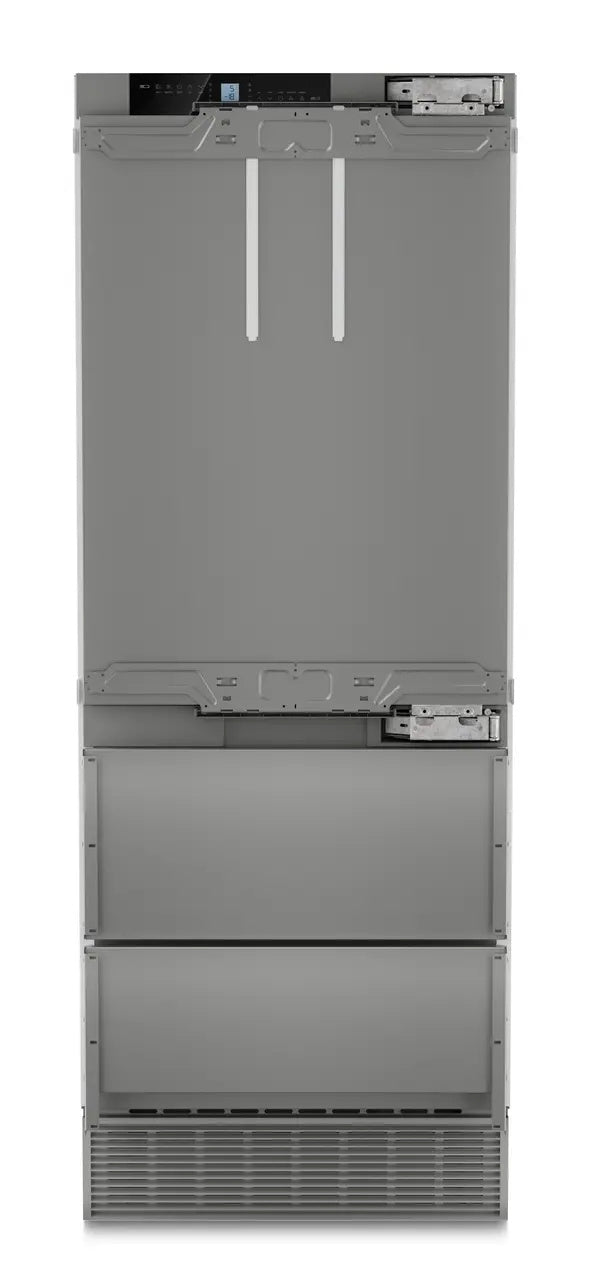 Liebherr ECN 7860 integrated fridge-freezer open interior