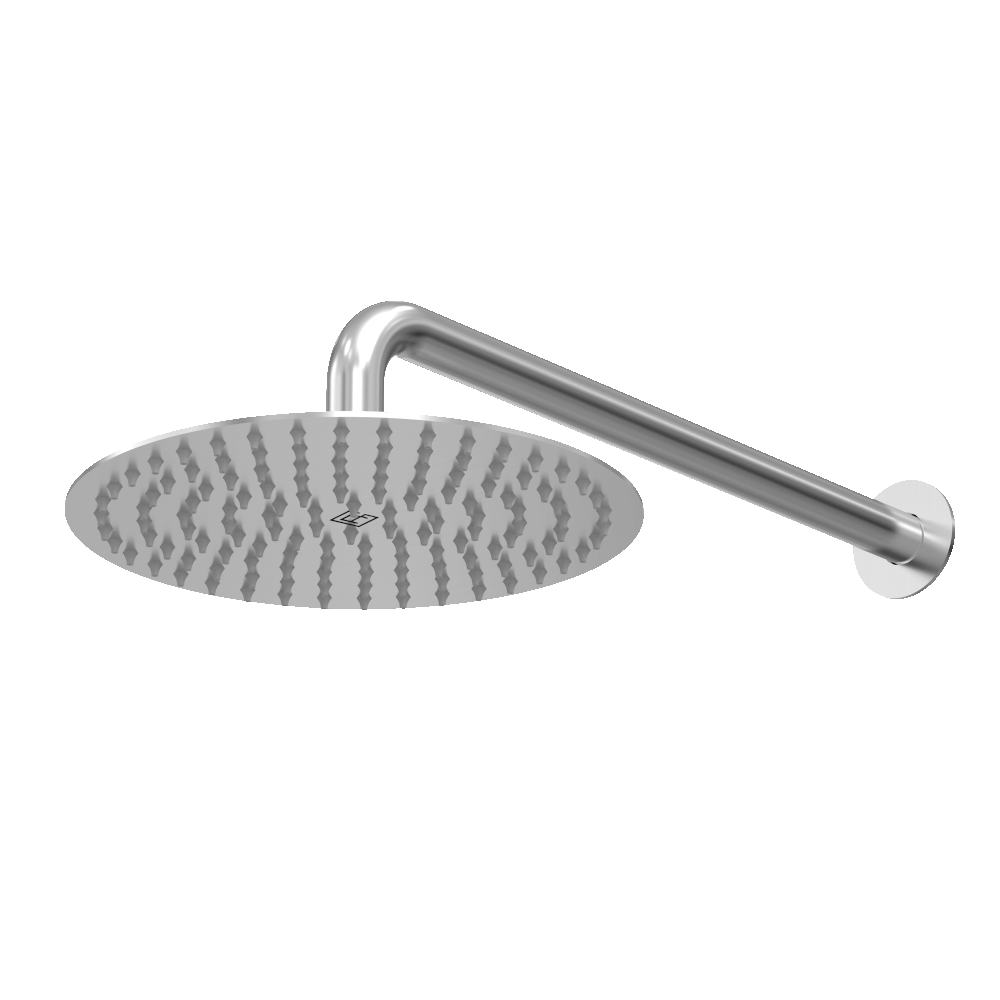 Gareth Ashton RAS12-316 316 Marine Grade Round Shower Head 250mm