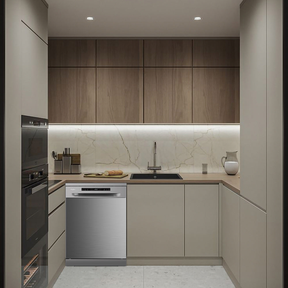 Whirlpool WDFS3R4OIXAU 60cm Freestanding Dishwasher in Stainless Steel - image 7