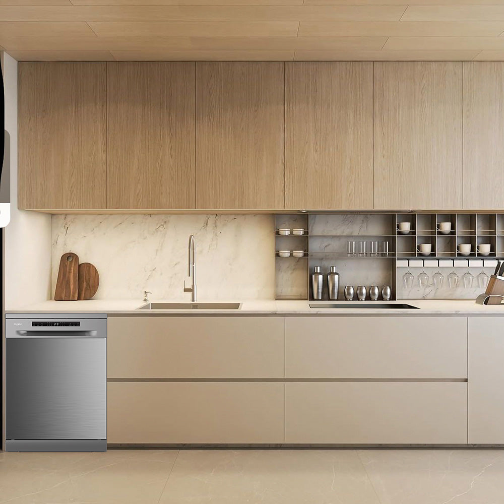 Whirlpool WDFS3R4OIXAU 60cm Freestanding Dishwasher in Stainless Steel - image 8