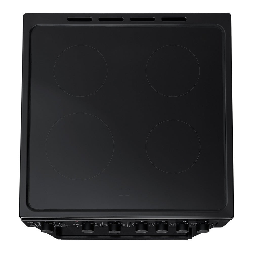 Whirlpool WS67V9KMB 60cm Ceramic Freestanding Oven in Black
