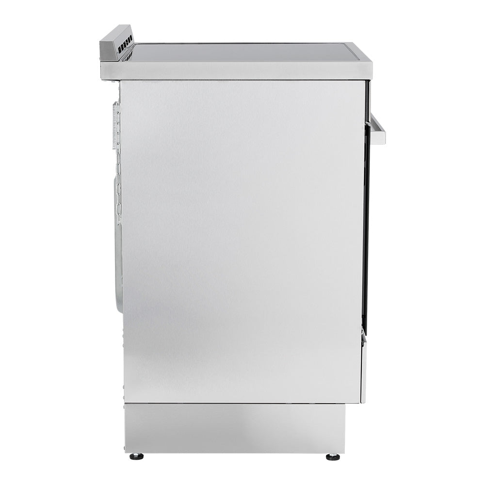 Whirlpool WS68I9SPX 60cm Induction Freestanding Pyrolytic Oven in Inox