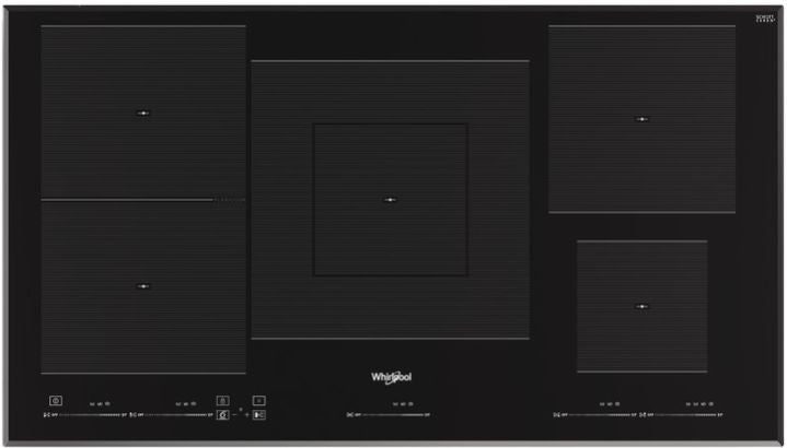 Whirlpool WT1090BA 90cm Induction Cooktop 5 + 1 Flexi Zone