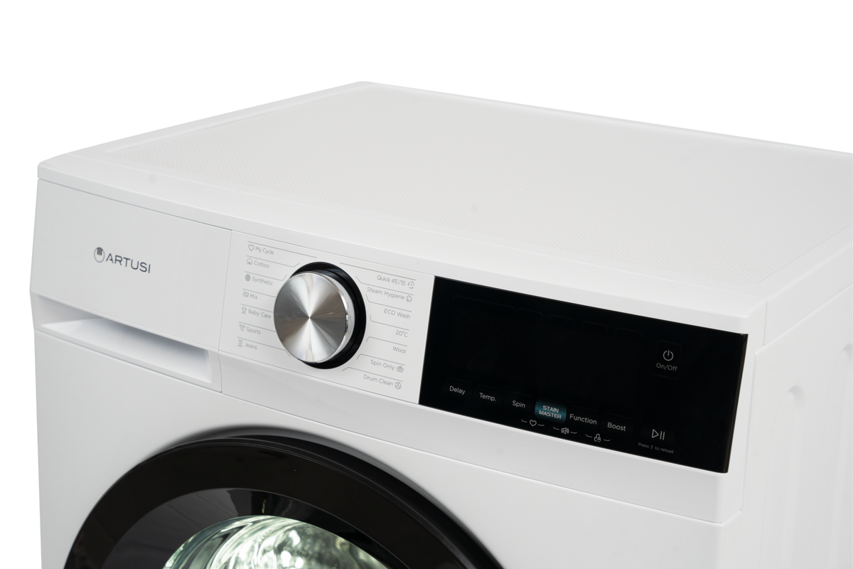 Artusi AWM8000W 8kg Front Load Washing Machine in White - image 5