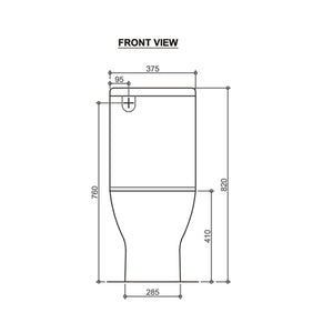 Innova GROVEBTW Grove Back to Wall Toilet Suite