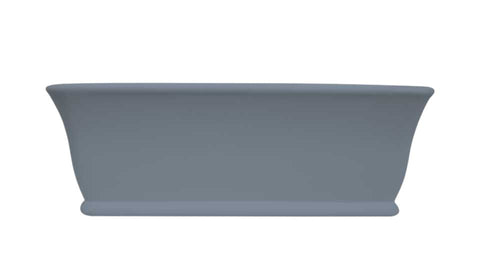 Turner Hastings LY1680TCB Lynton 168cm TitanCast Solid Surface Freestanding Bath