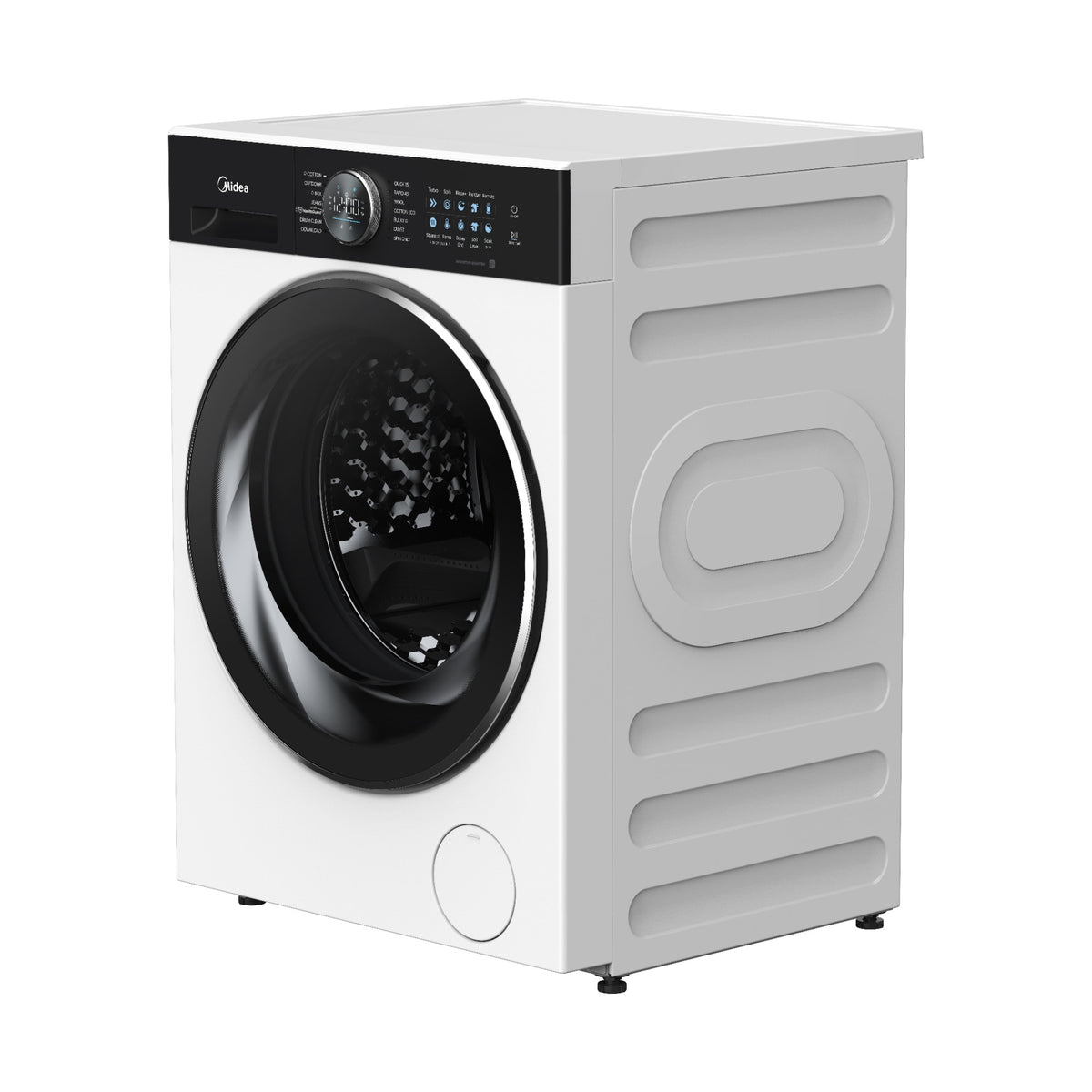 Midea MF210 10kg White Front Load Washing Machine features