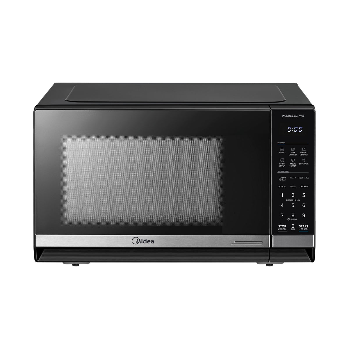 Midea MMW12VT34B 34L 1200W Smart Inverter Black Microwave