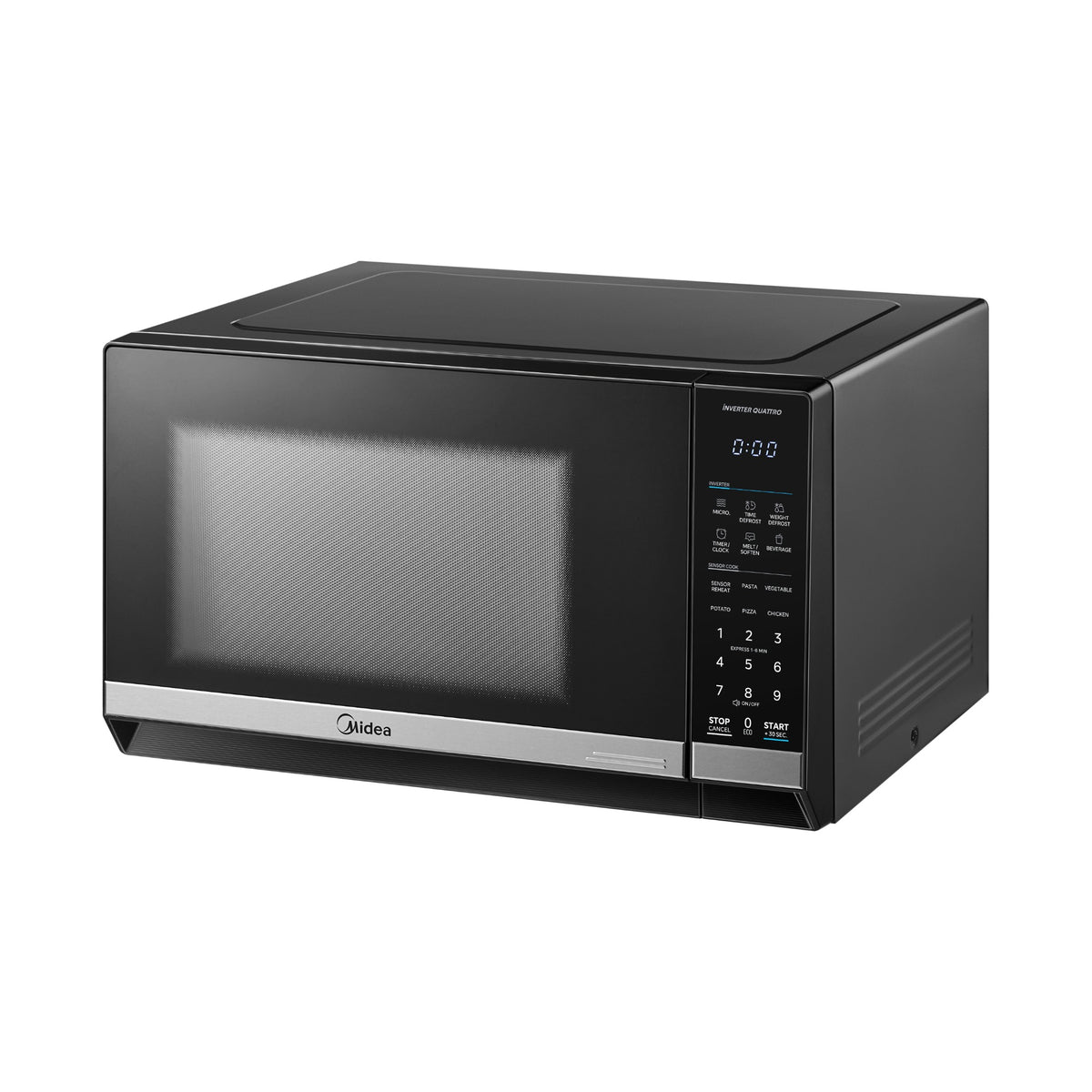 Midea MMW12VT34B 34L 1200W Smart Inverter Black Microwave