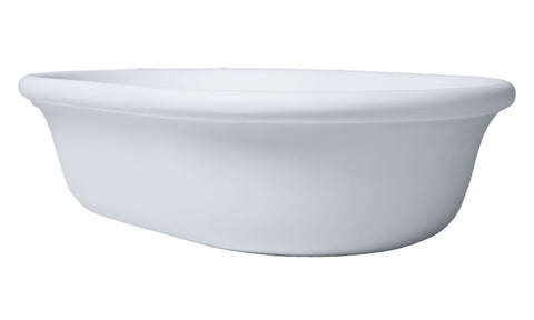 Turner Hastings BL530BA Blanche 53cm TitanCast Solid Surface Above Counter Basin