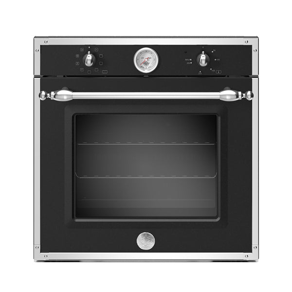 Bertazzoni F609HEREKTNE Heritage Series 60cm Matte Black Electric Built-In Oven with 9 functions and Thermometer