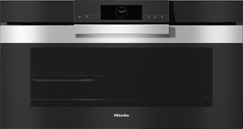Miele H 7890 BP PureLine Pyrolytic Clean Steel 90cm Wide Generation 7000 Oven