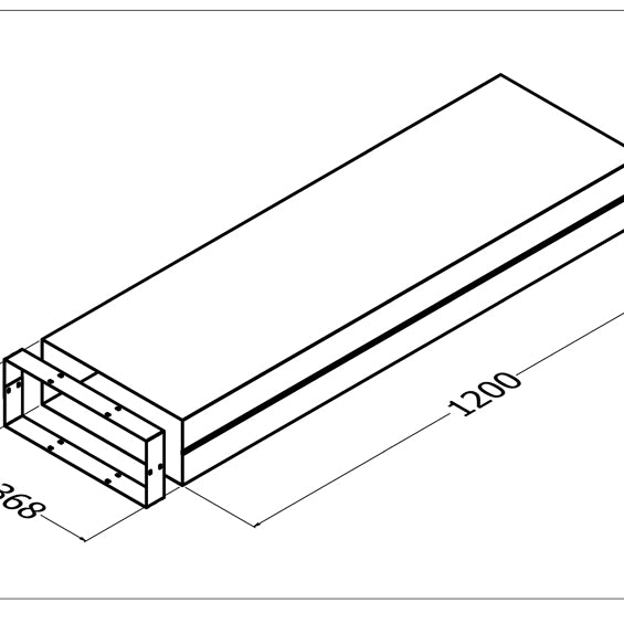Qasair DL-2 (202) Twin Motor Duct Length