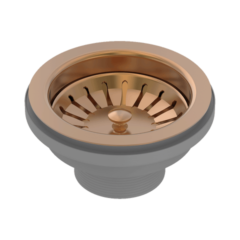 Abey 6020L-CO Artisan Copper 90x50mm Plug & Waste
