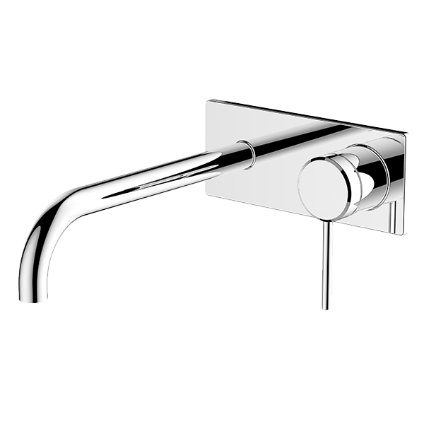 Gareth Asthon 6B-WS220 Poco 220mm Chrome Wall Basin / Bath Set