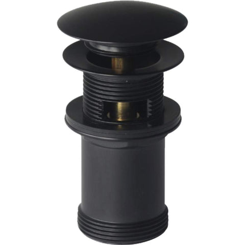 Oliveri ACC706-D-BK Universal Matte Black Pop Up Plug and Waste