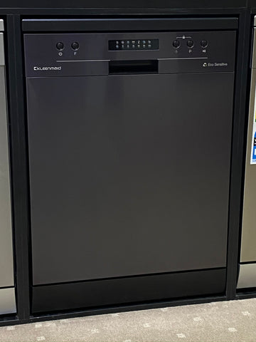 Kleenmaid DW6020XB 60cm Black Stainless Steel Free Standing or Build-Under Dishwasher