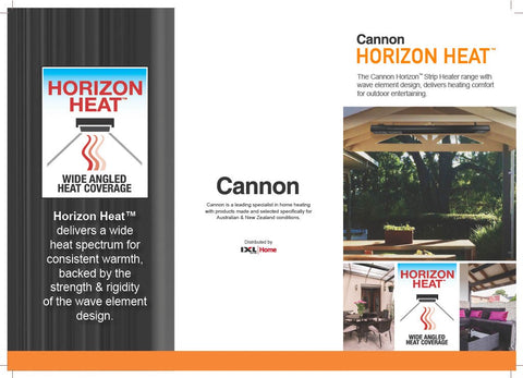 Cannon CAST18R 1800W Horizon Heat Outdoor Heater