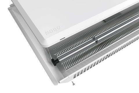 Nobo NTL4S20-FS40 2kW Panel Heater with Thermostat & Castors