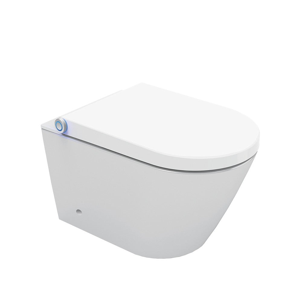 Arcisan NE041305 Neion Wall Hung Intelligent Toilet with Remote & Concealed Cistern with Frame