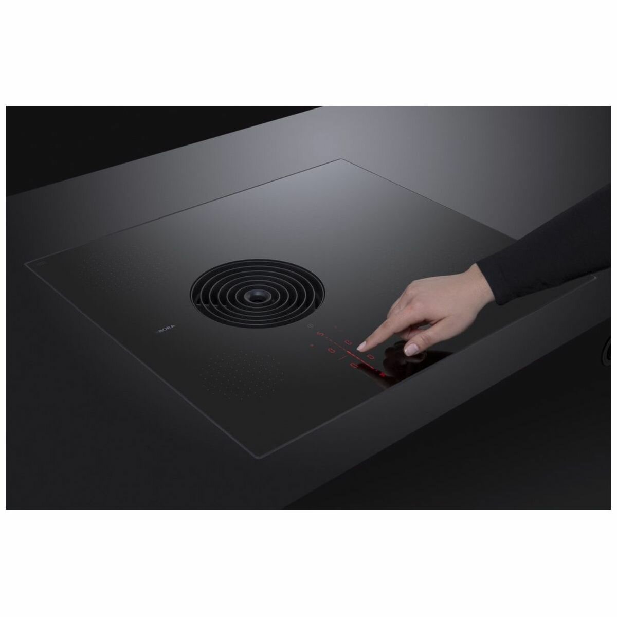 BORA PURSU S Pure Induction Cooktop With Integrated Extractor Recirc