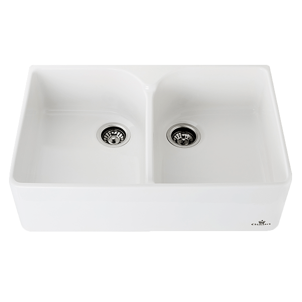 Chambord CLOTAIRE-2W Clotaire 800mm Large Ceramic Double Bowl