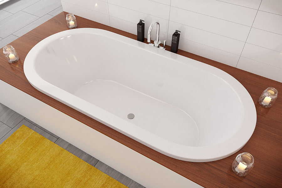 Decina CA1800W Caval 1800mm Island Style Bath