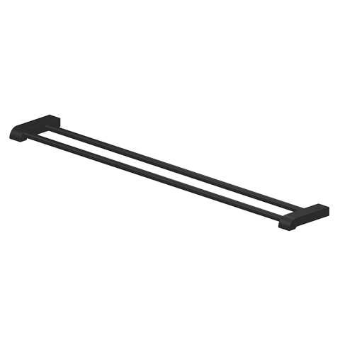 Gareth Ashton LDTR-B Park Avenue 760mm Black Adjustable Double Towel Rail