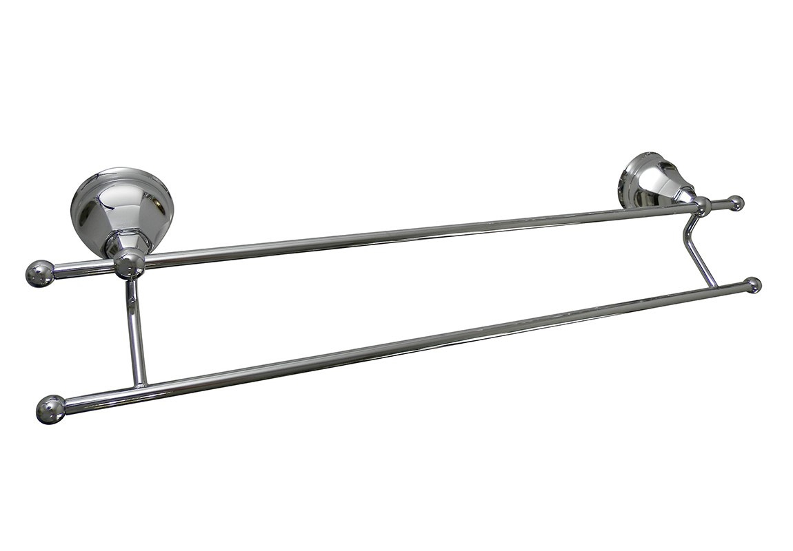 Nicolazzi 1498/05 Art Deco Range Double Towel Holder