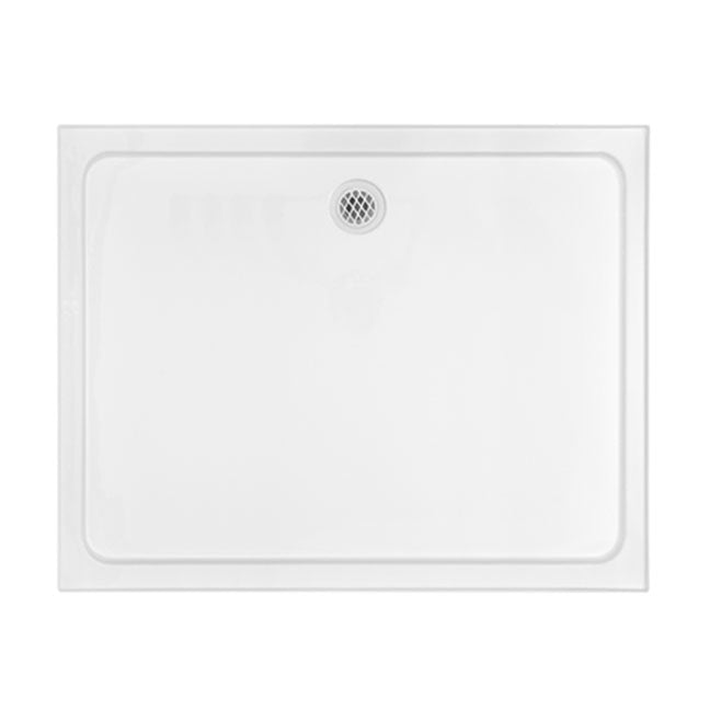 Decina SHC1201 R4 Prelude 1200mm Rear Outlet Square Shower Base
