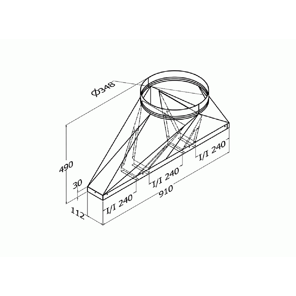 Qasair TMT-350 Triple Motor Transition
