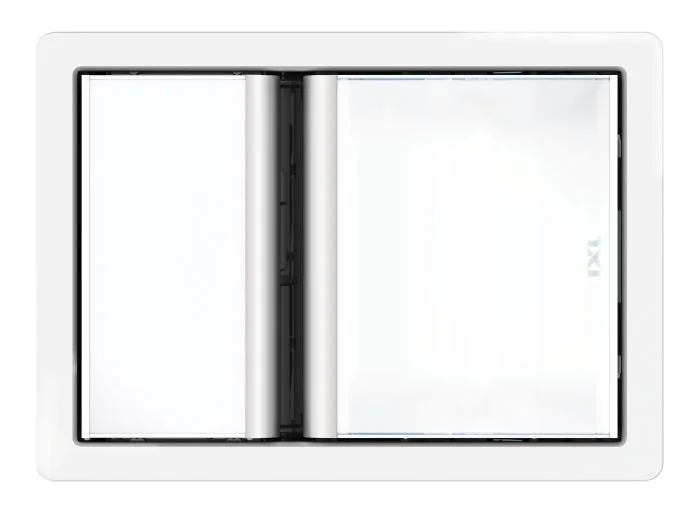 IXL 31411 Tastic Luminate Single 3 in 1 Bathroom Heater, Exhaust Fan & Light - White