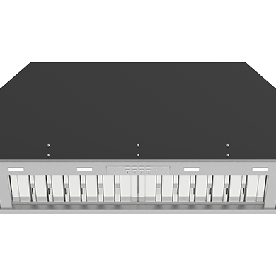 Whispair X3MD09S5.IP Monte Carlo 90cm Super Deep Bulit-in (Undermount) KleenAir Pro 1140m3/hr Inline