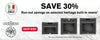 Save 30% On Selected Bertazzoni Run-out Heritage Built-in Ovens