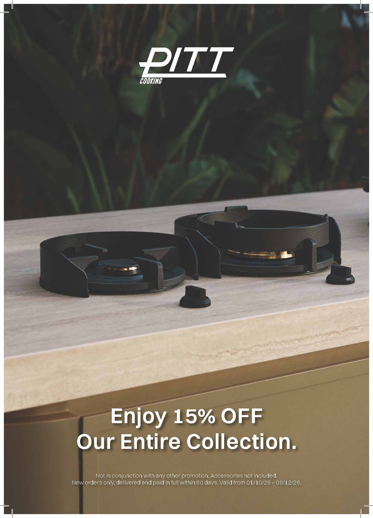 Enjoy 15% Off the Entire PITT Cooking Collection