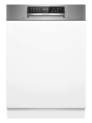 Bosch SMI6HCS01A Series 6 Stainless Steel 60cm Wide Semi-Integrated Dishwasher